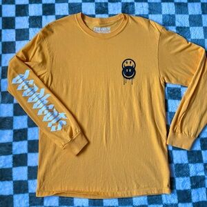 Deadbeats yellow drippy long sleeve